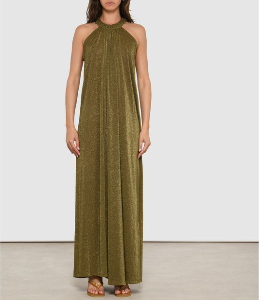 ROBE YUCA Olive MOMONI