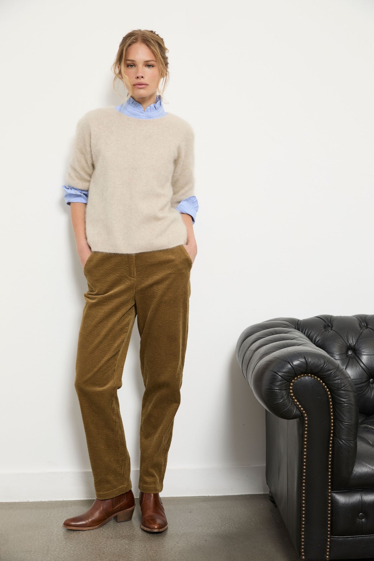 Pull Litchi en laine Bella Jones