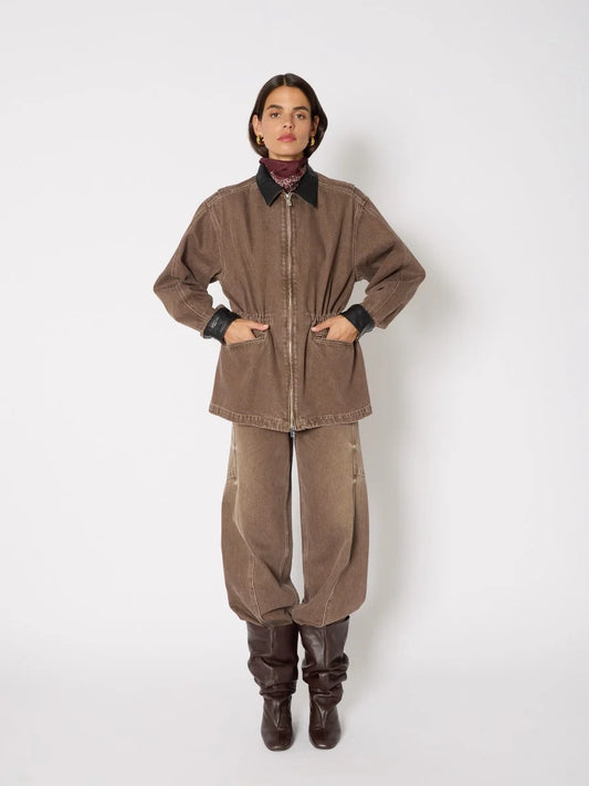 Veste Vivienne en denim Berenice