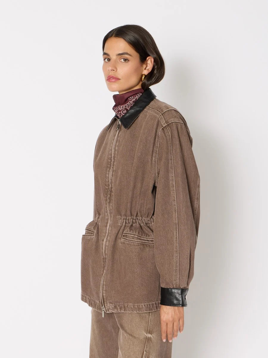 Veste Vivienne en denim Berenice