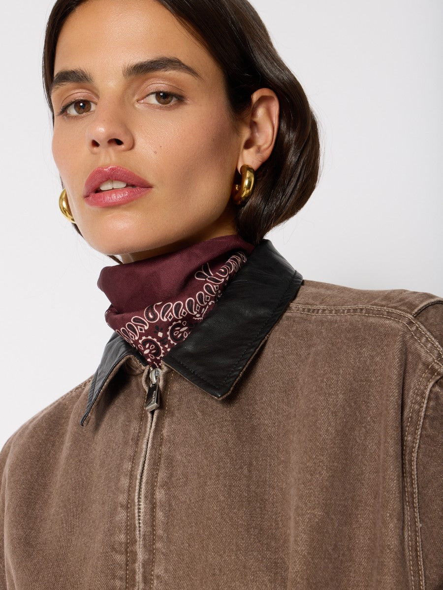 Veste Vivienne en denim Berenice