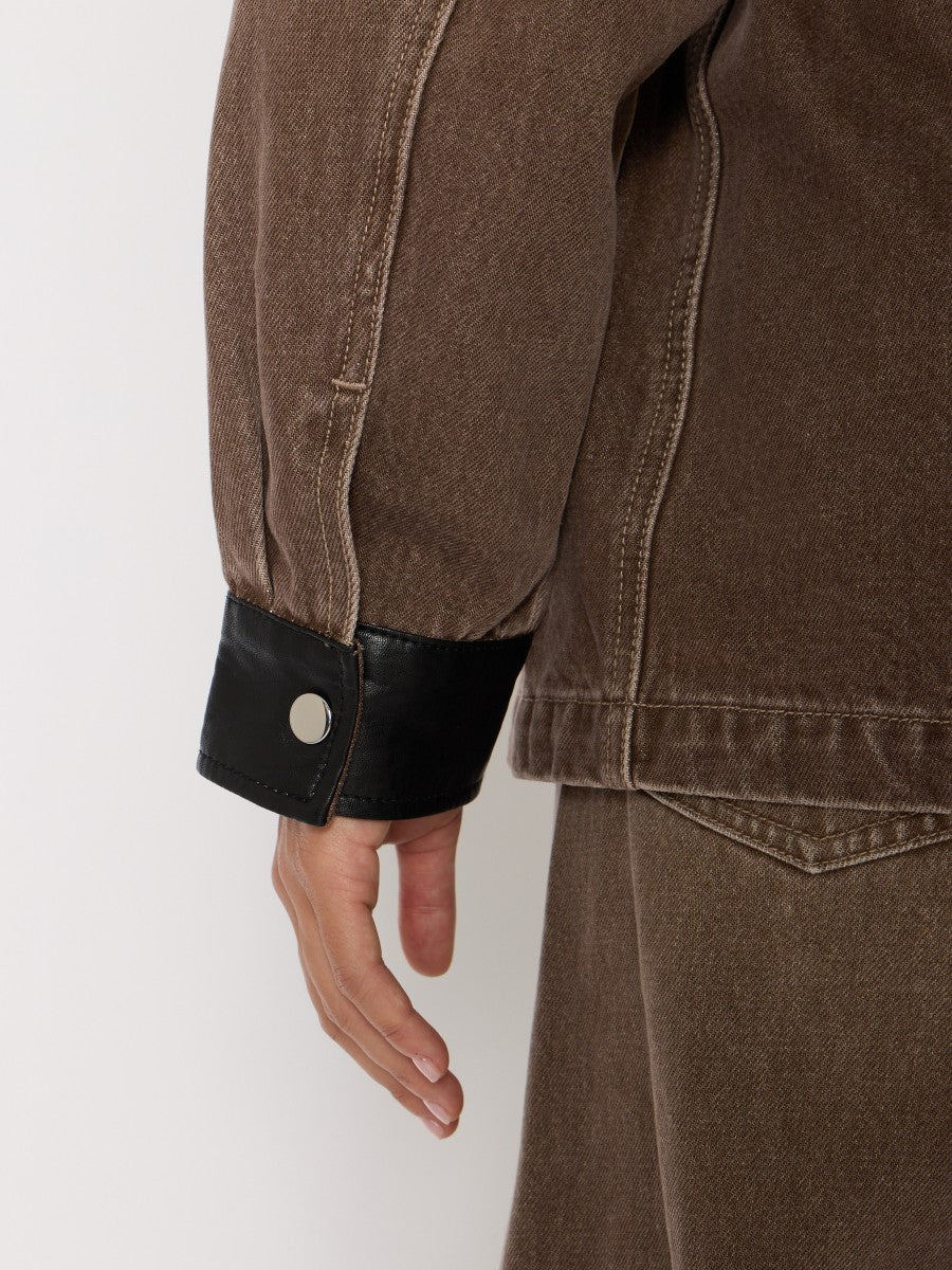 Veste Vivienne en denim Berenice