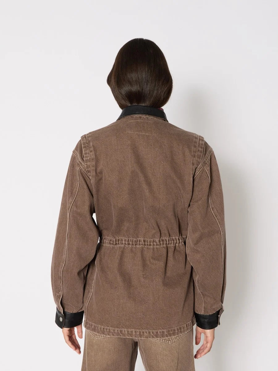 Veste Vivienne en denim Berenice